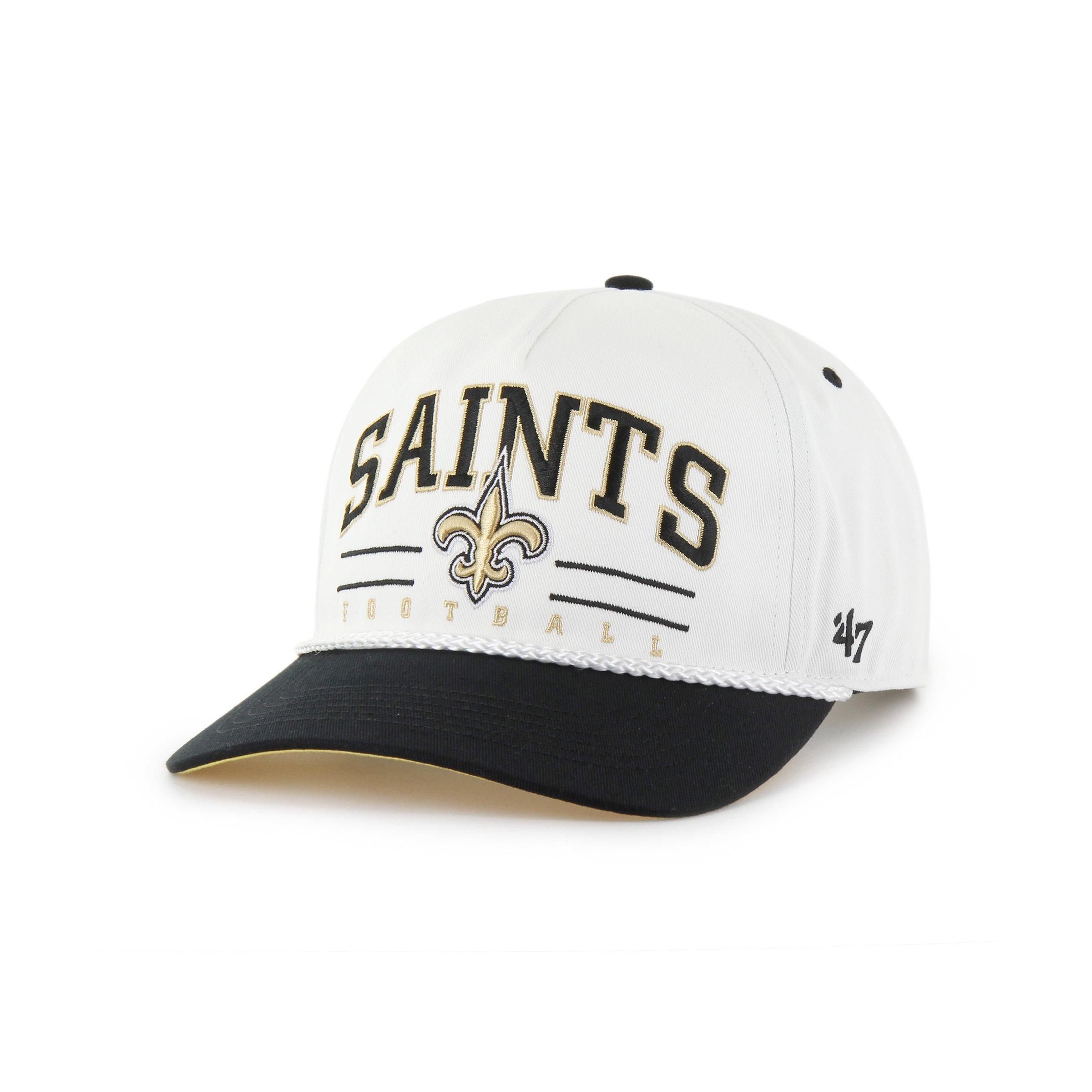 47 New Orleans Saints Roscoe Hitch Snapback Cap - White - WHITE